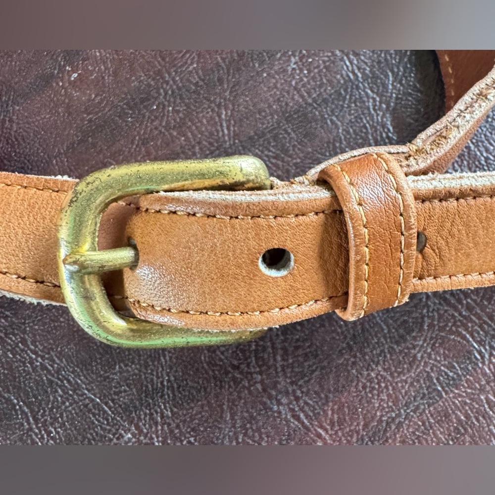 COACH Rare Vintage Saddle Bag in British Tan EUC - Picture 16 of 16